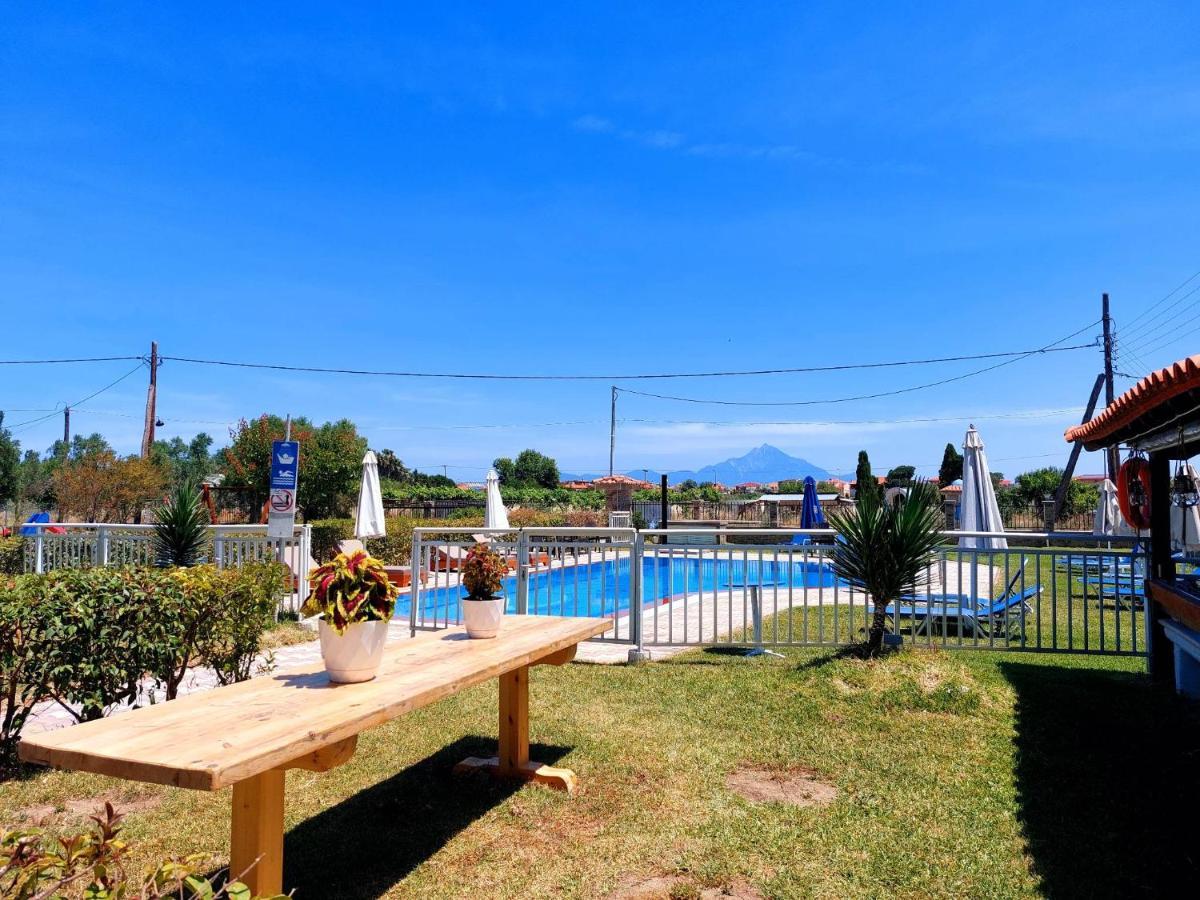 House Michalis Aparthotel Sarti Exteriör bild